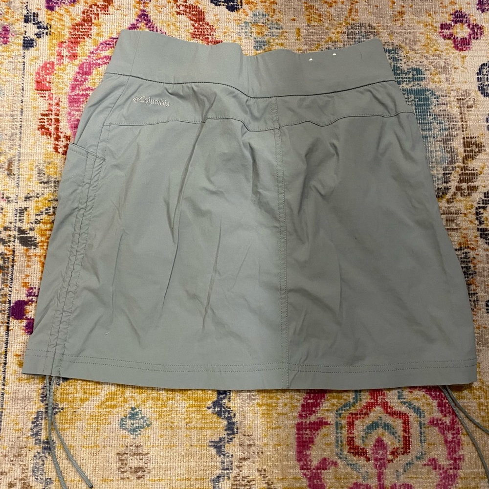 Green workout skirt/shorts